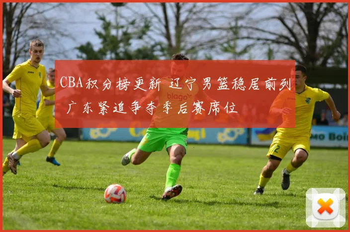 CBA积分榜更新 辽宁男篮稳居前列 广东紧追争夺季后赛席位