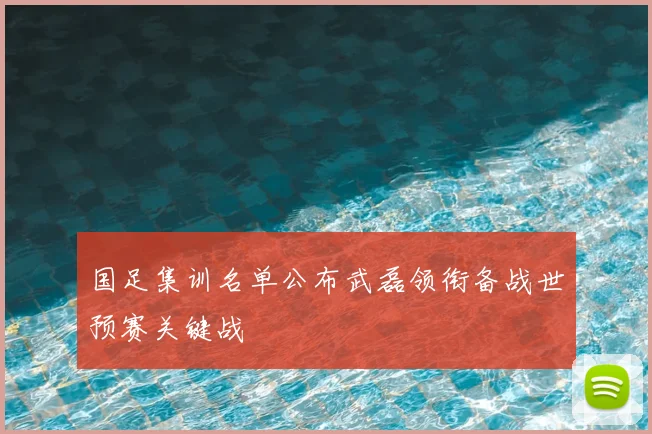 国足集训名单公布武磊领衔备战世预赛关键战