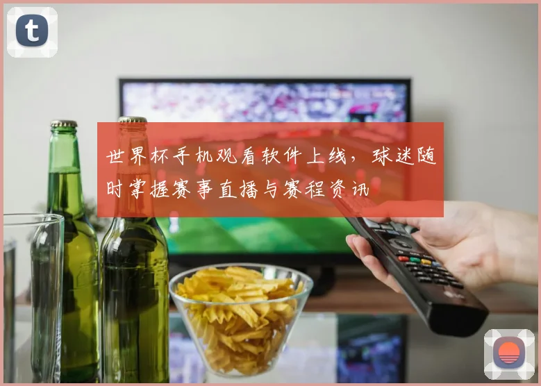 世界杯手机观看软件上线，球迷随时掌握赛事直播与赛程资讯